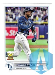 2022 Topps Series 1 Wander Franco RC #215 Tampa Bay Rays